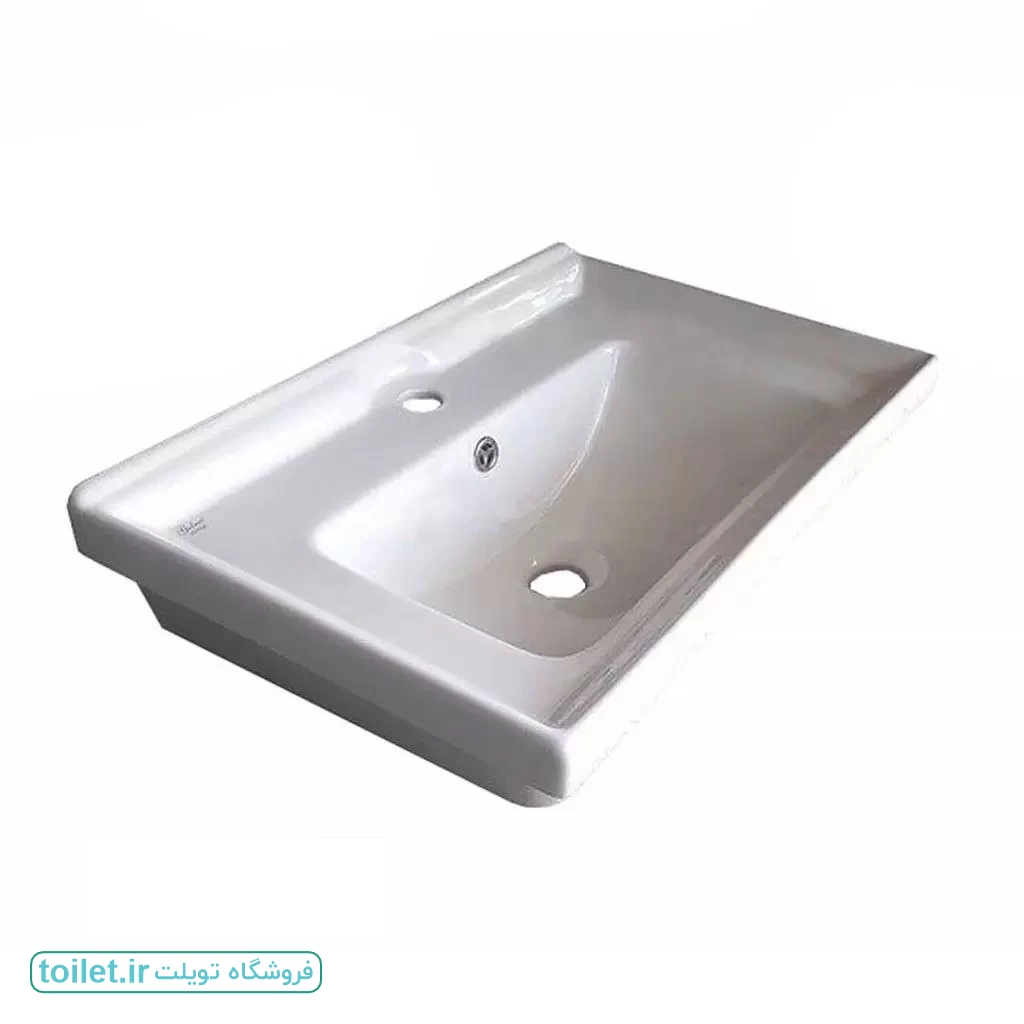 روشویی روکابینتی گلسار مدل آستر 45 درجه 2 روشویی روکابینتی گلسار مدل آستر 45 درجه 2